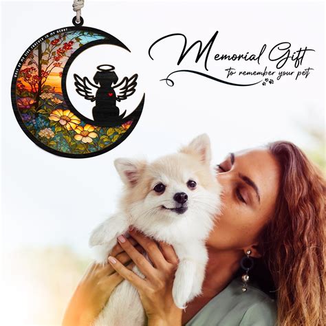 dog memorial suncatcher|sympathy suncatcher.